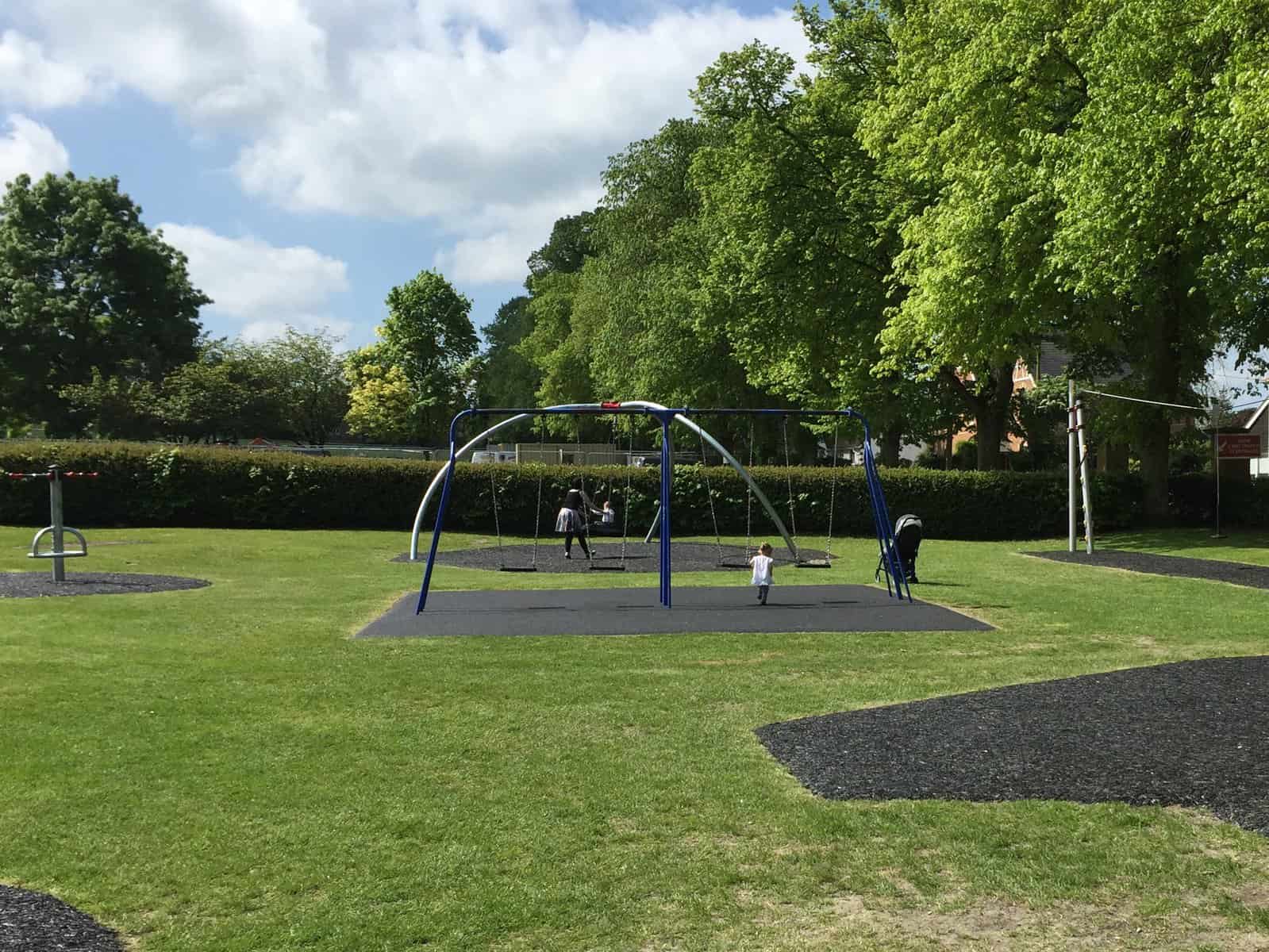 26th May 2016 - New Swings and Zip Wire installed and park refurbished