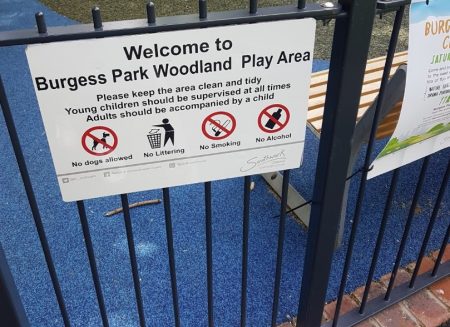 Burgess Park Woodland Play Area