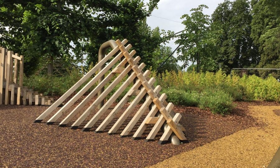 Jellicoe Water Gardens Play Area, Hemel Hempstead, Hertfordshire