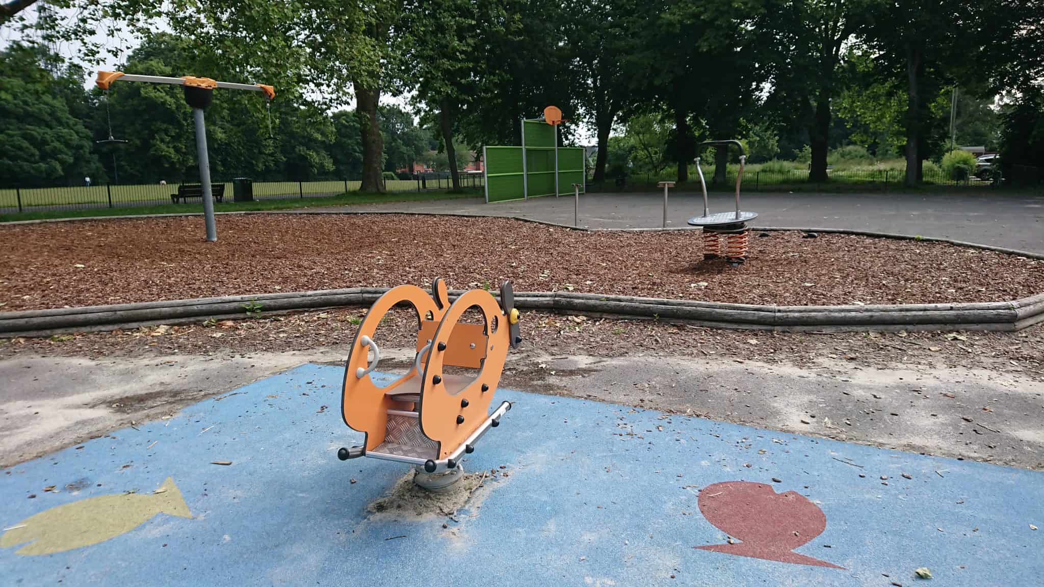 Queens Road Recreation Ground Playground, Farnborough, Hampshire